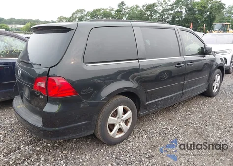 2011 Volkswagen Routan Se из США, поврежденный, VIN 2V4RW3DGXBR636468